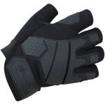 Alpha Fingerless Tactical Gloves - Black - Large