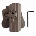 Amomax Plastic Glock Holster - FDE