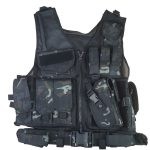 Cross Draw Tactical Vest - BTP Black