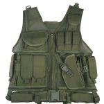 Cross Draw Tactical Vest - Olive Green