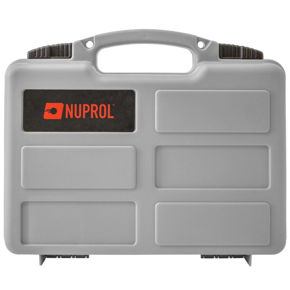 NP Small Hard Case Pistol Case (Wave) (Grey)