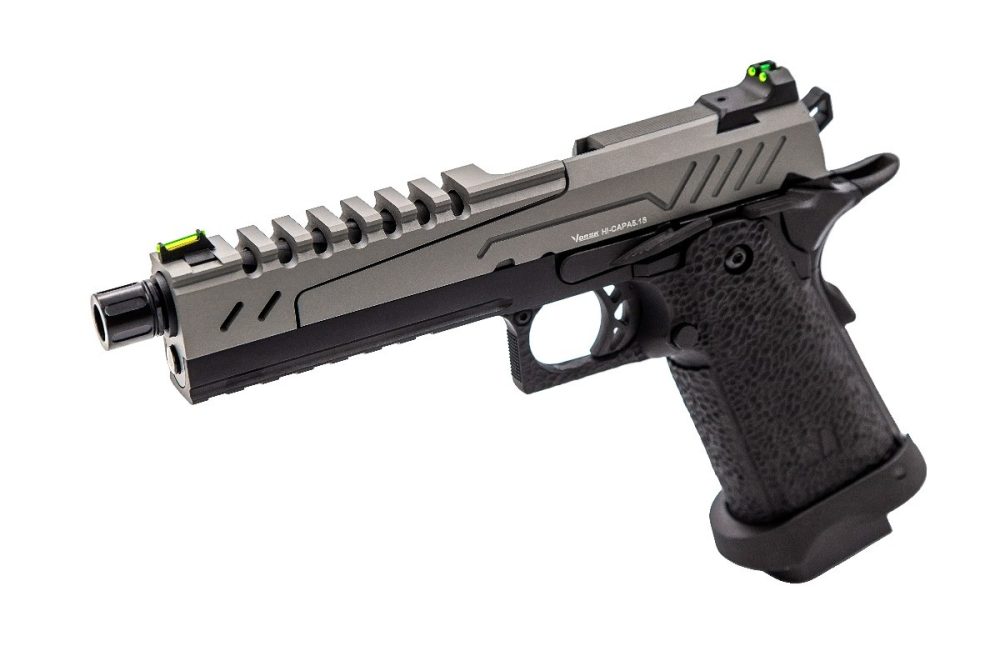 Hi-Capa 5.1S GBB Pistol (Grey|Black)